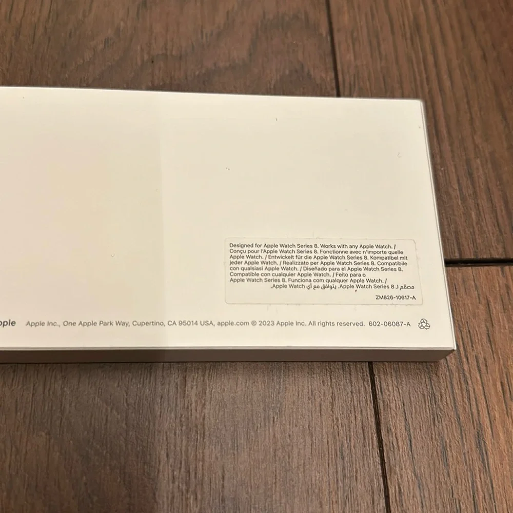 Genuine Apple Watch Band Leather 45mm series 8